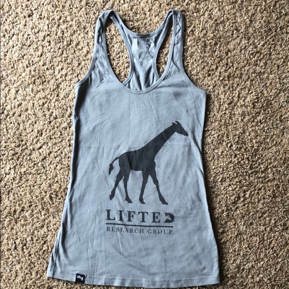 LRG racerback tank top. Size small